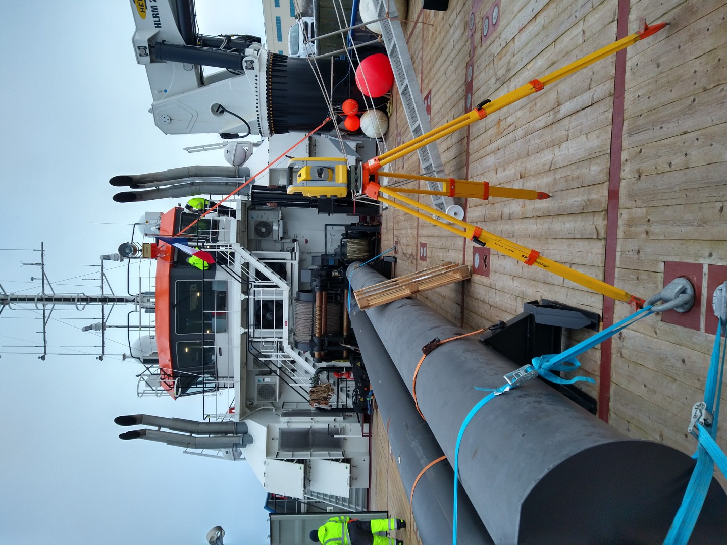 Inmeting GPS en IMU voor hydrografie
